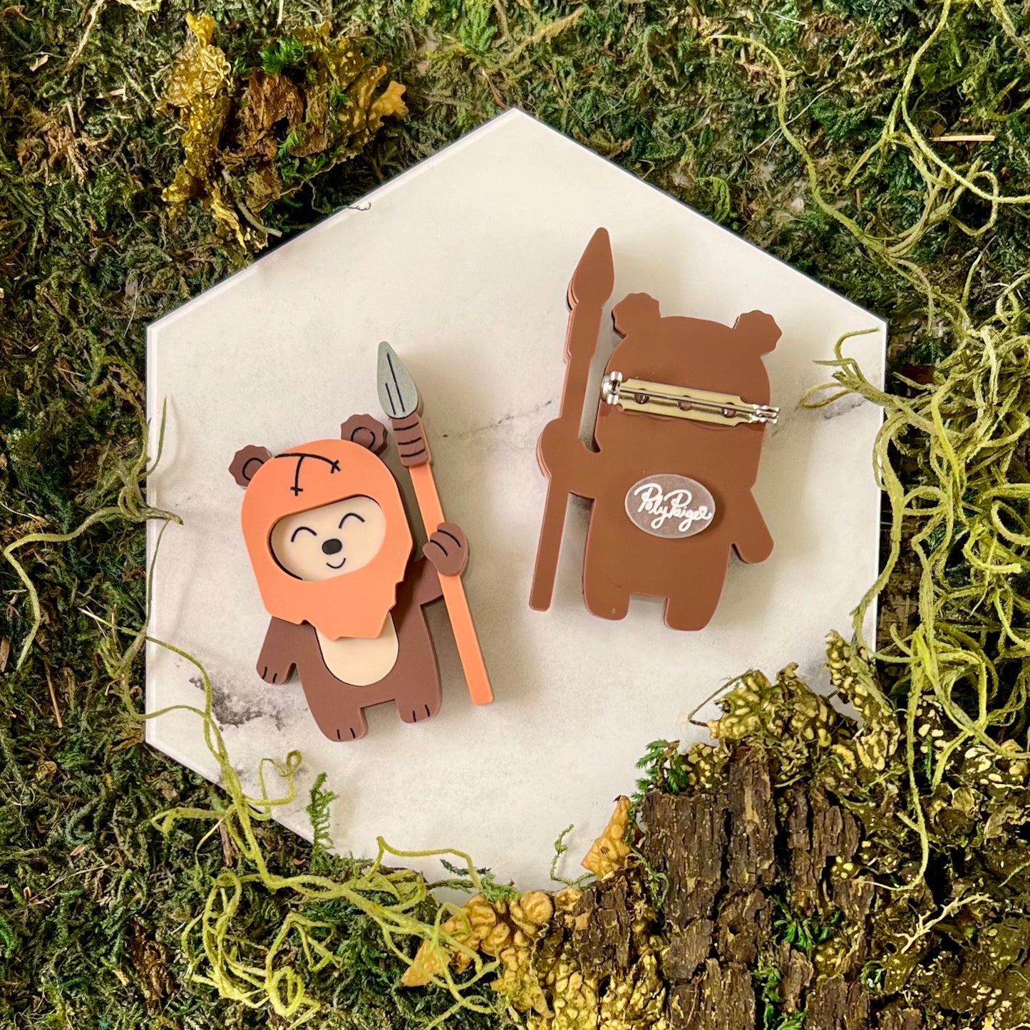 Make It! DIY Tree Cub Brooch