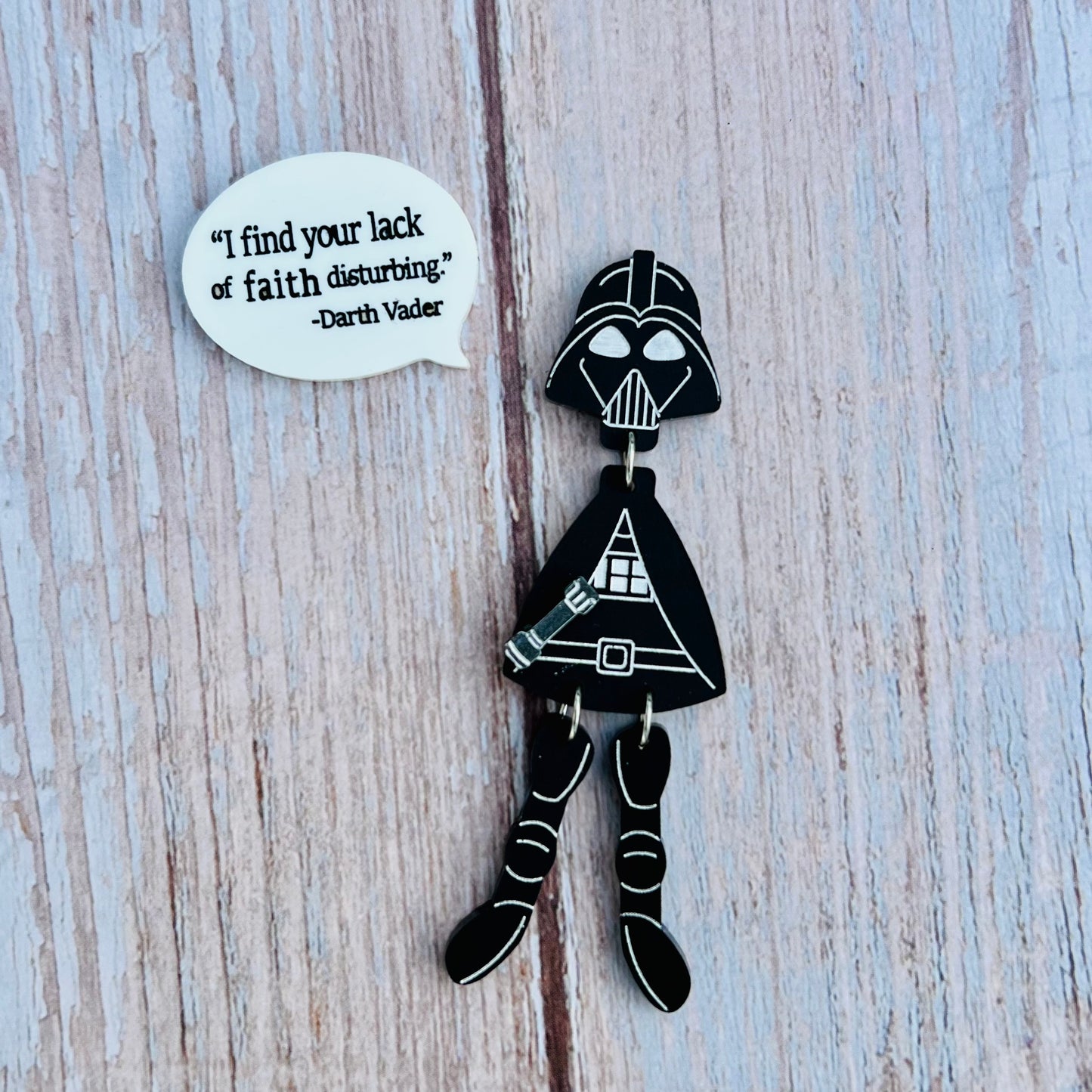 Word Bubble Brooch