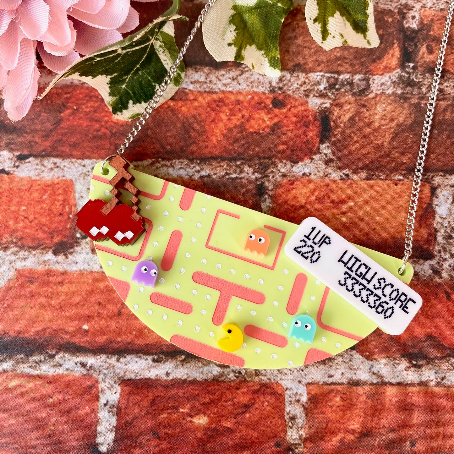 Retro Game Necklace