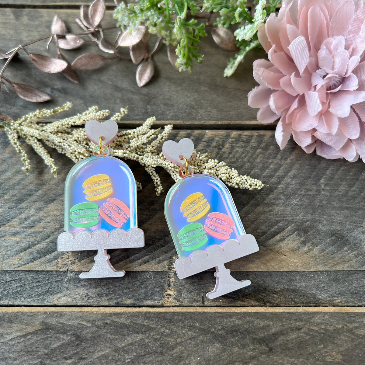 Macaron earrings