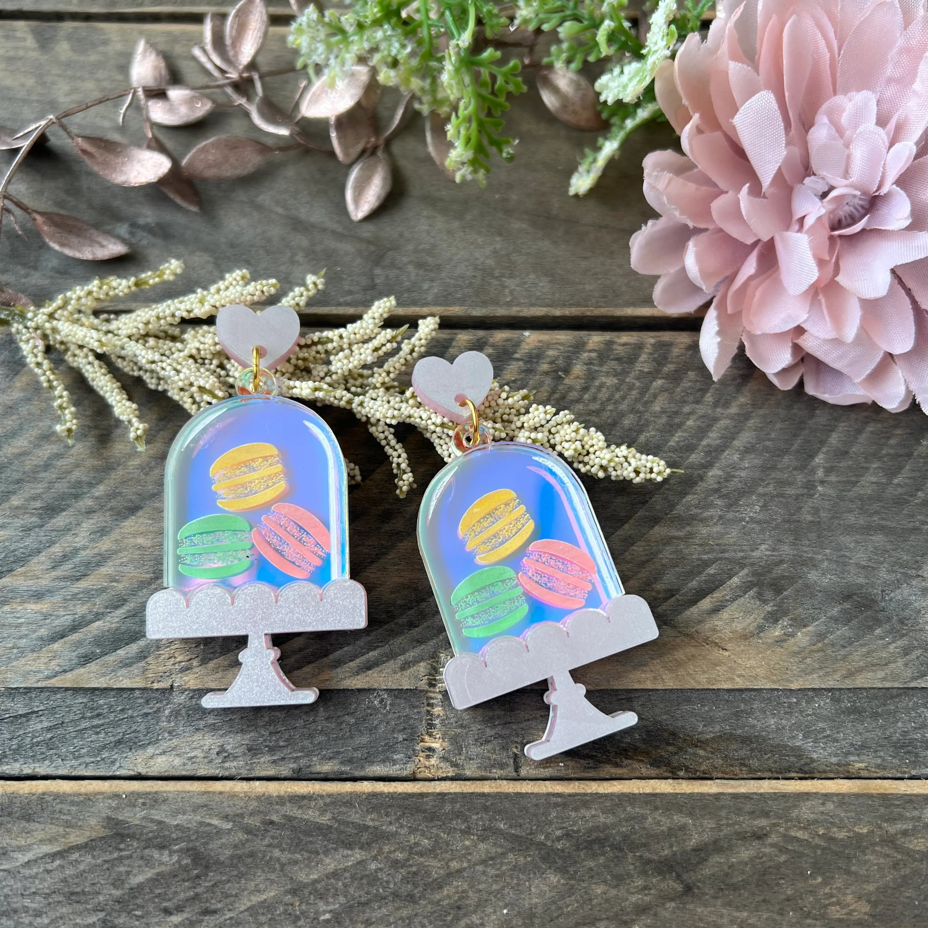 Macaron earrings