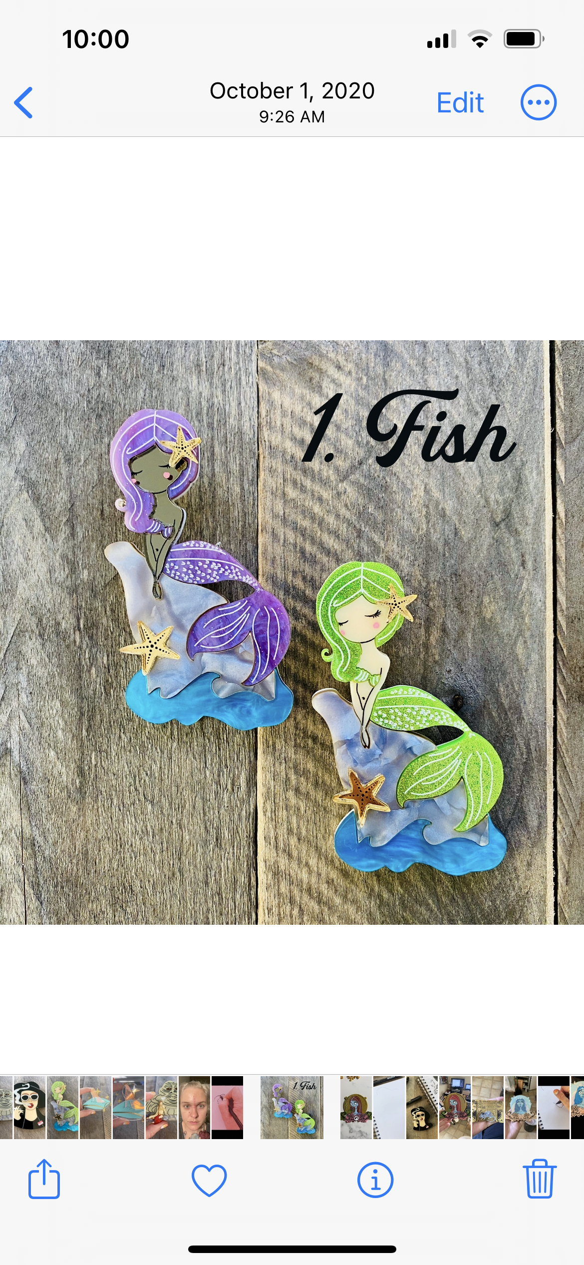 Inktober Brooch Treasure Pull