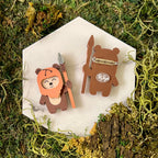 Tree Cub Brooch