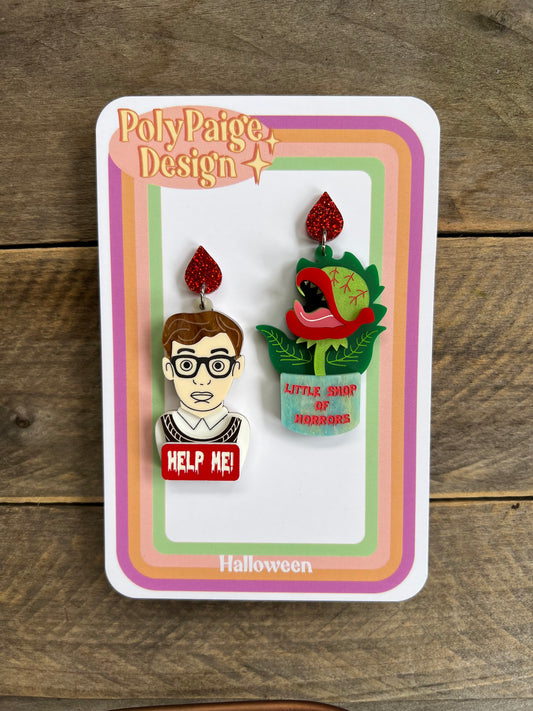 Lil Shop of Horror Earrings