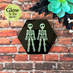 Skeleton Dangle Earrings (Glow in the Dark!)