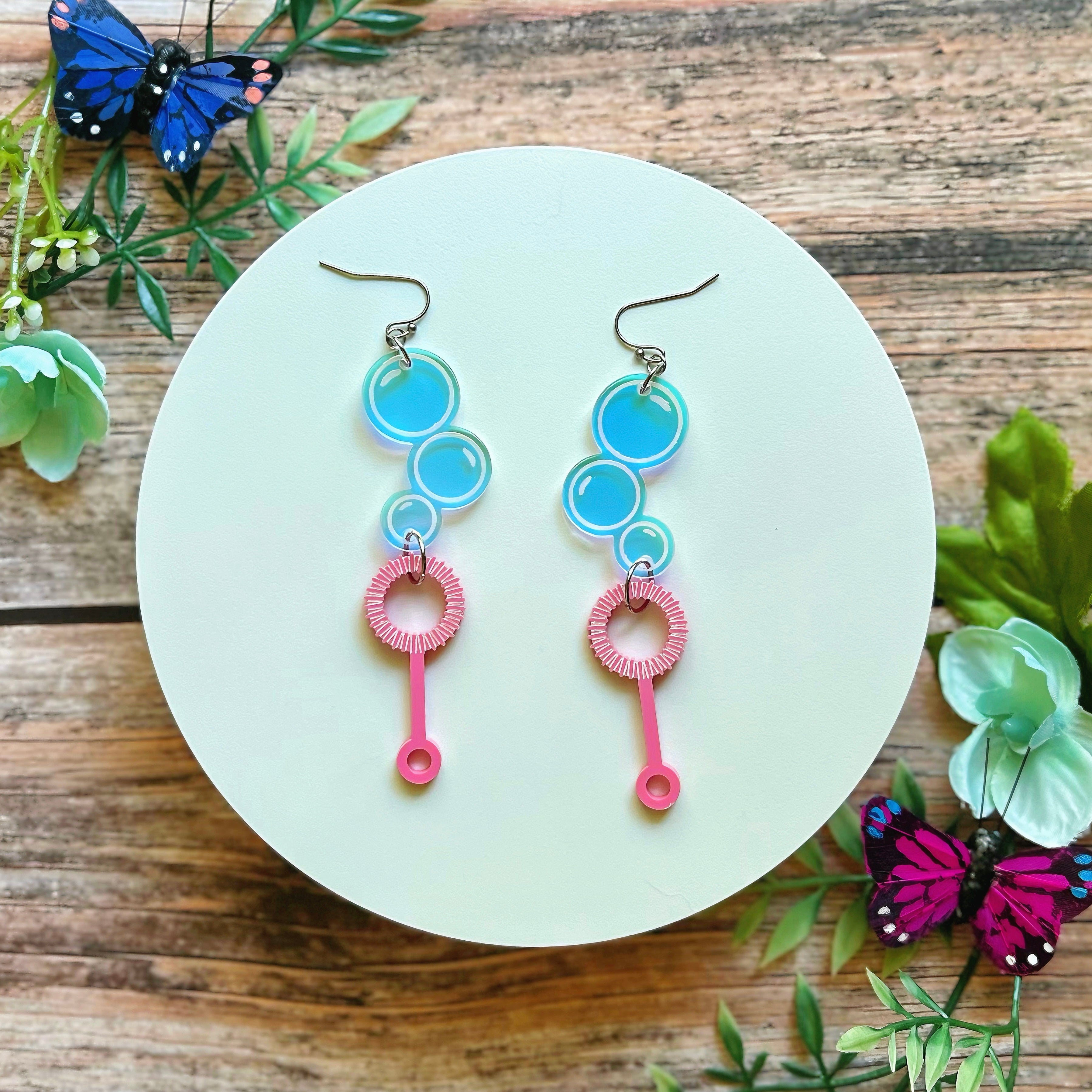 Bubble Wand Earrings