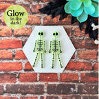 Skeleton Dangle Earrings (Glow in the Dark!)