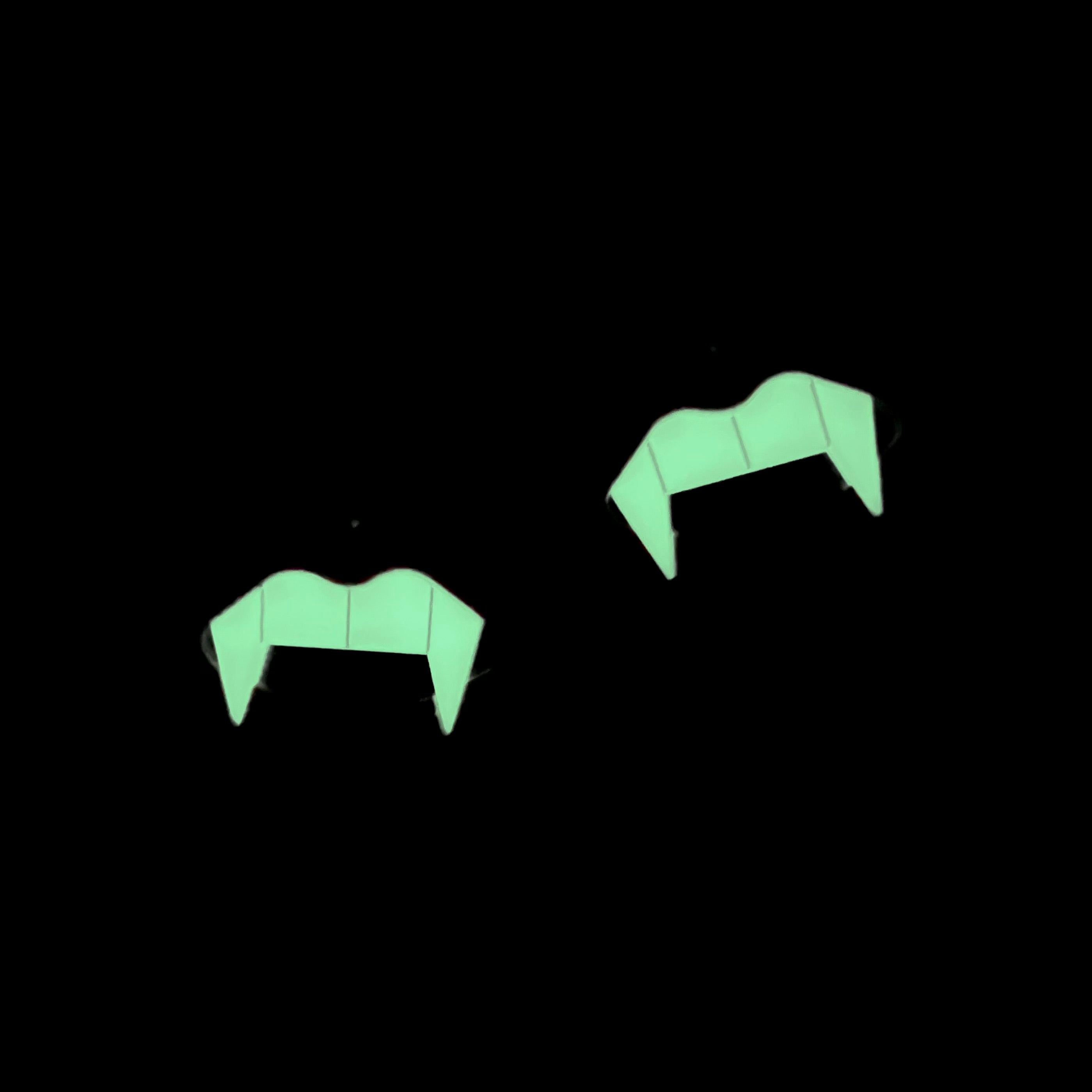 Vampire Teeth Earrings (Glow in the Dark!)