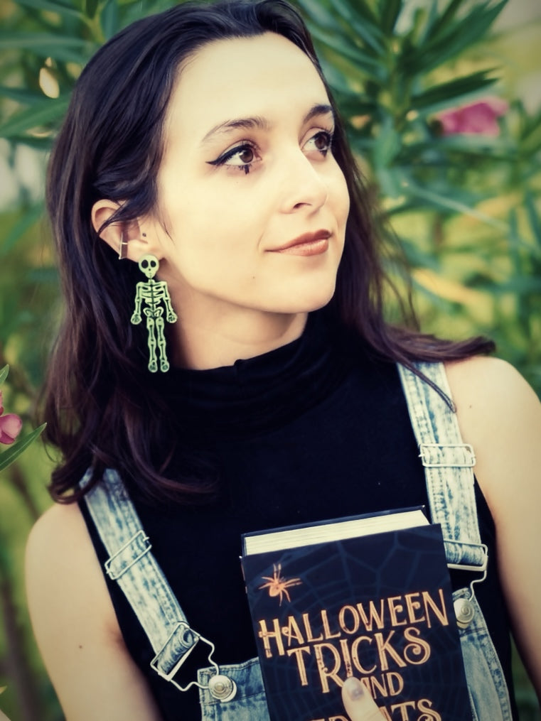 Skeleton Dangle Earrings (Glow in the Dark!)
