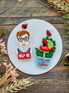 Little Shop of Horrors Dangle Earrings
