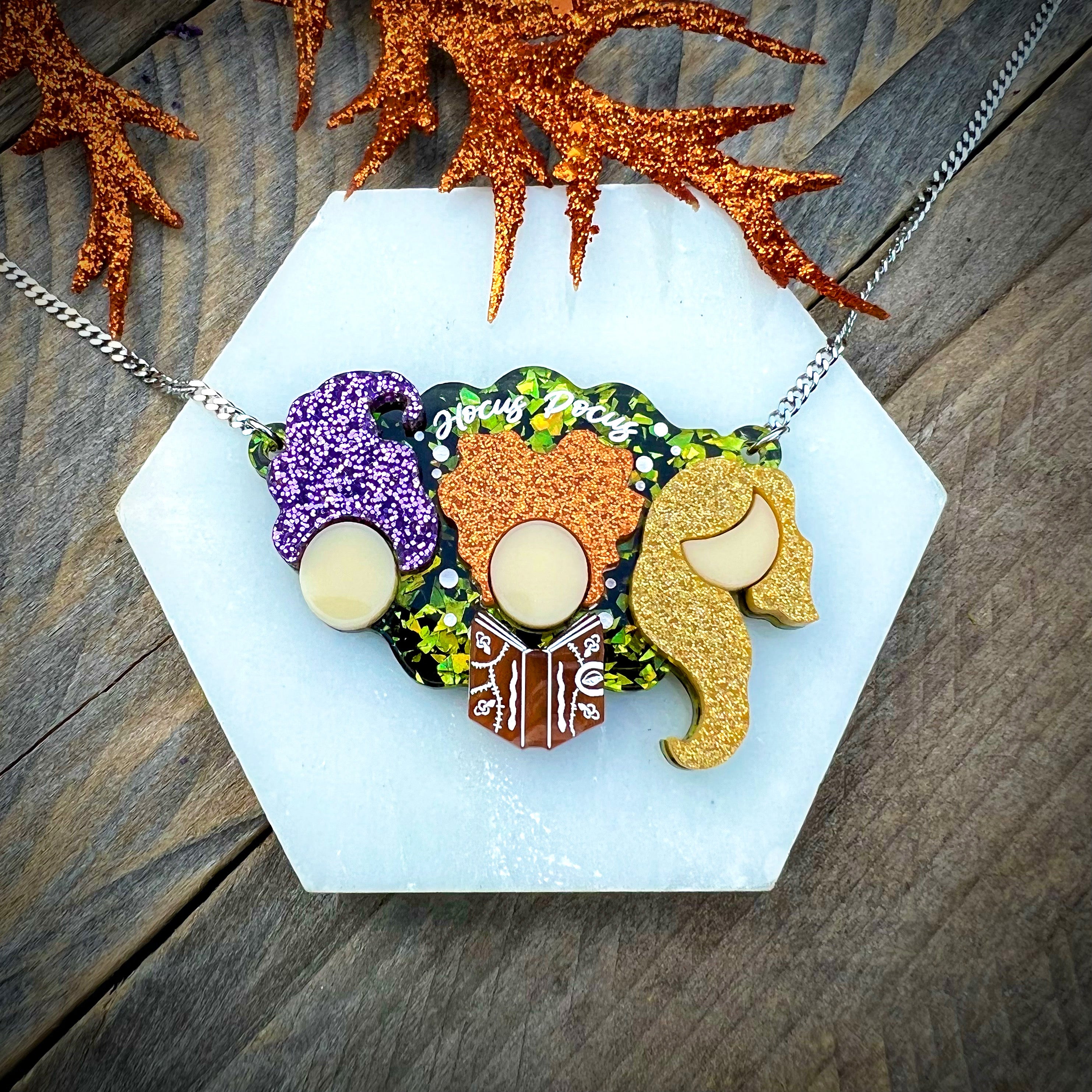 Three Witches Necklace