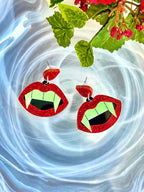 Vampire Teeth Earrings (Glow in the Dark!)