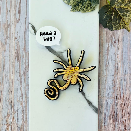 Facehugger Brooch set