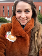 Pumpkin Pie Brooch