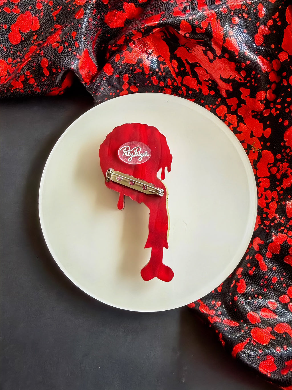 Zombie Brains Brooch
