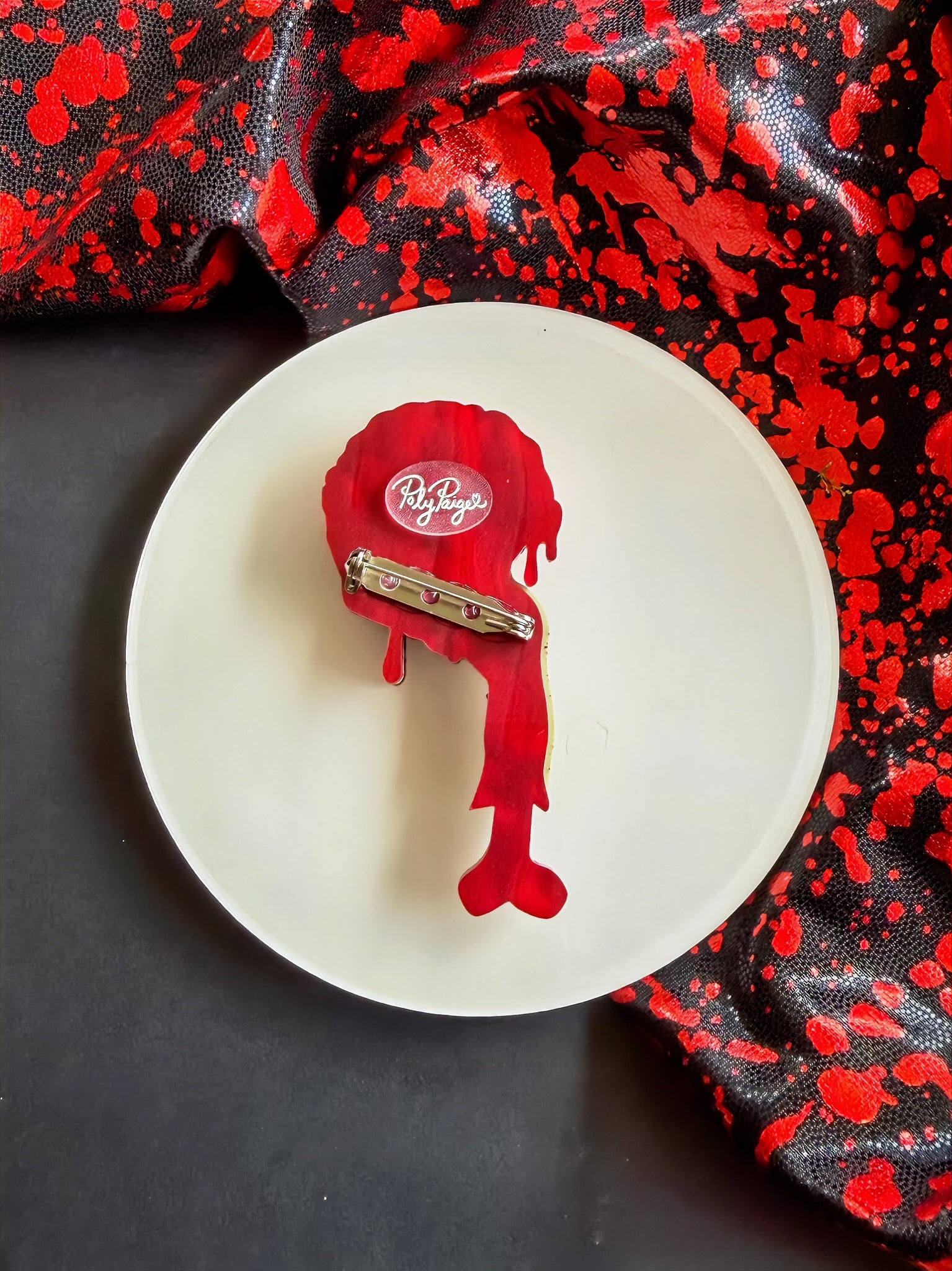 Zombie Brains Brooch