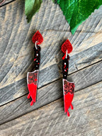 Bloody Knife Earrings