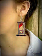 Bloody Guillotine Earrings