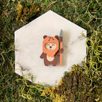 Tree Cub Brooch