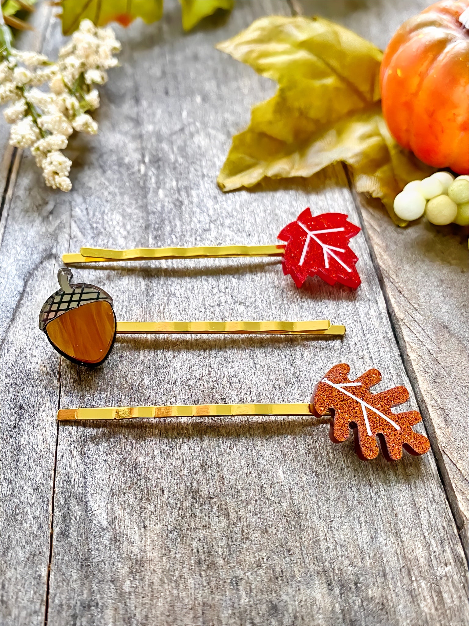 Fall Bobby Pins