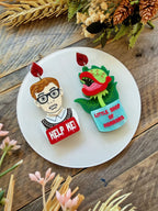 Little Shop of Horrors Dangle Earrings