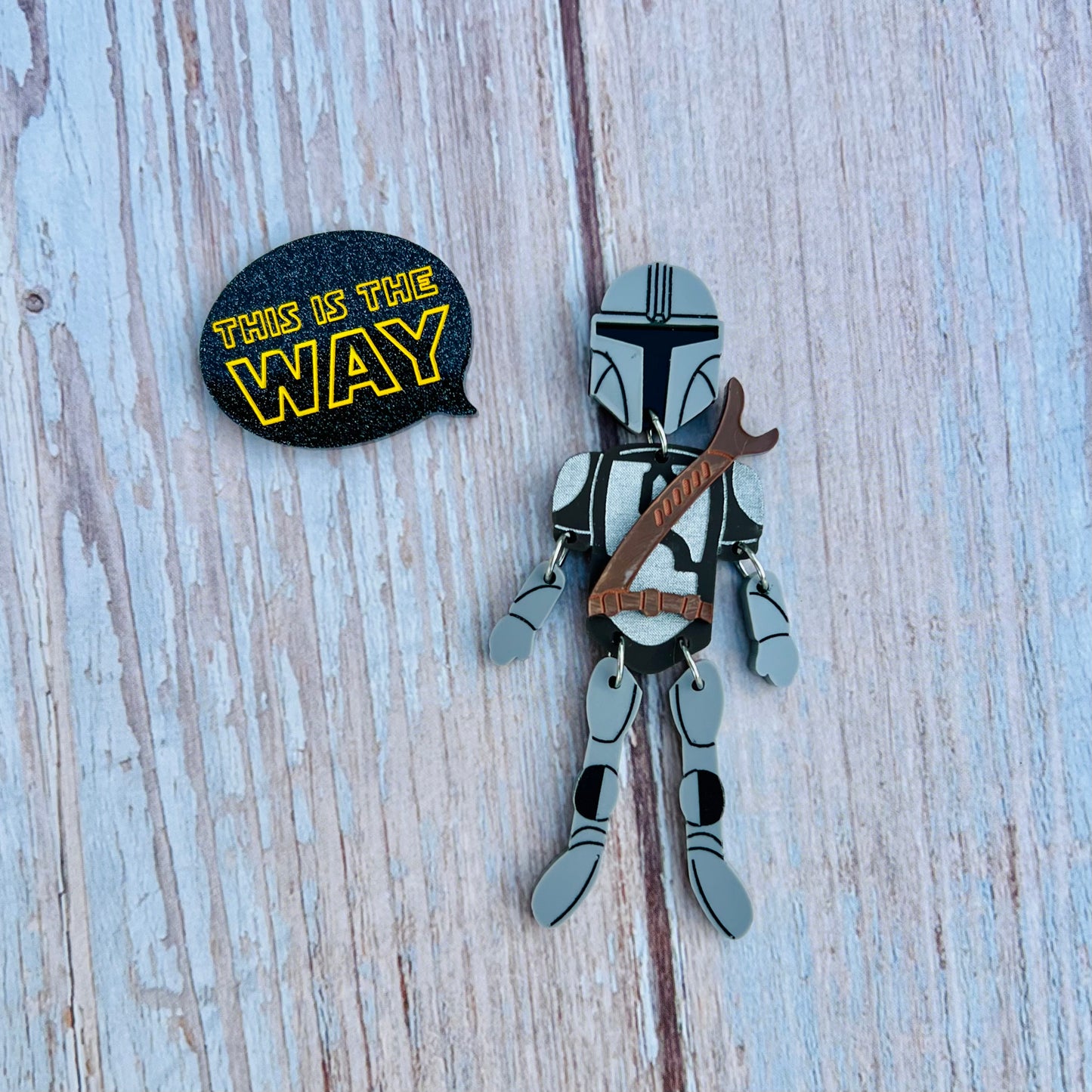 Word Bubble Brooch