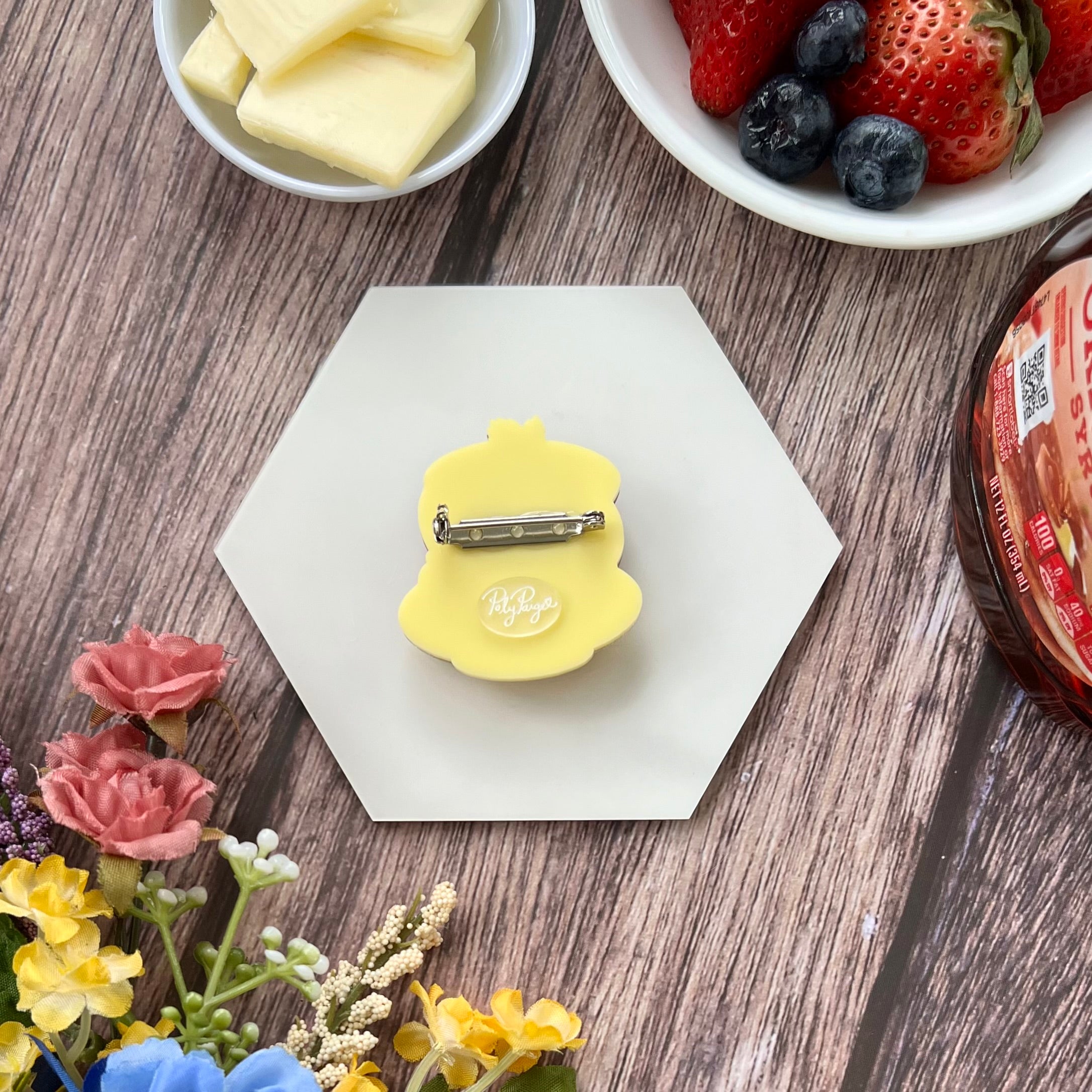 Strawberry Banana Pancake Brooch