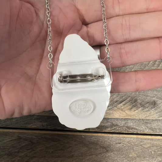 Brooch to Necklace Converter