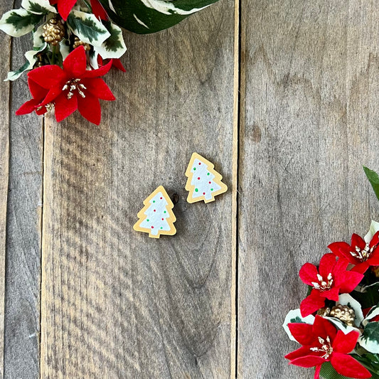 Sugar Cookie Stud Earrings