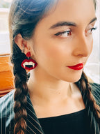 Vampire Teeth Earrings (Glow in the Dark!)