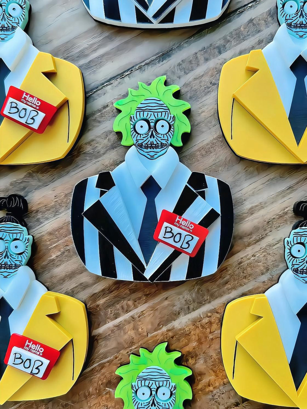 Decoy Bob Brooch