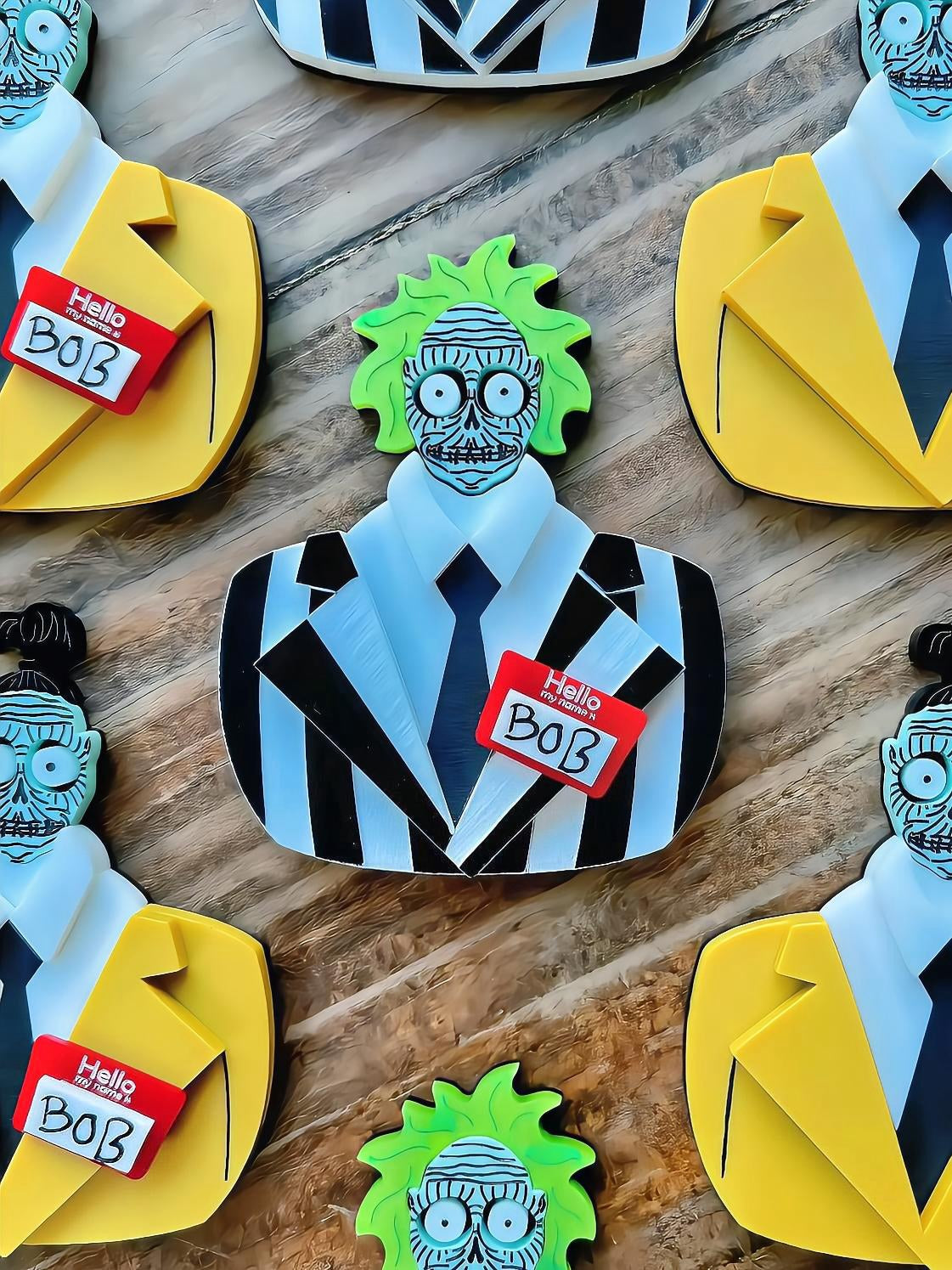 Decoy Bob Brooch