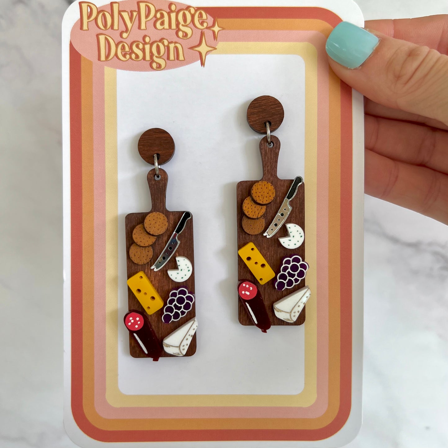 Charcuterie Board Earrings