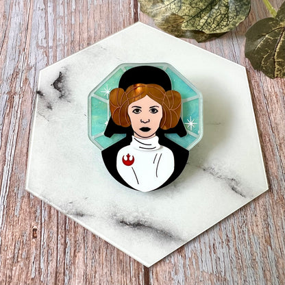 Rebel Princess Brooch