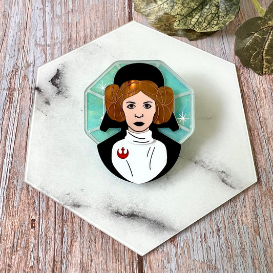 Rebel Princess Brooch