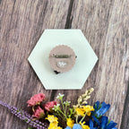 Butter Waffle Brooch