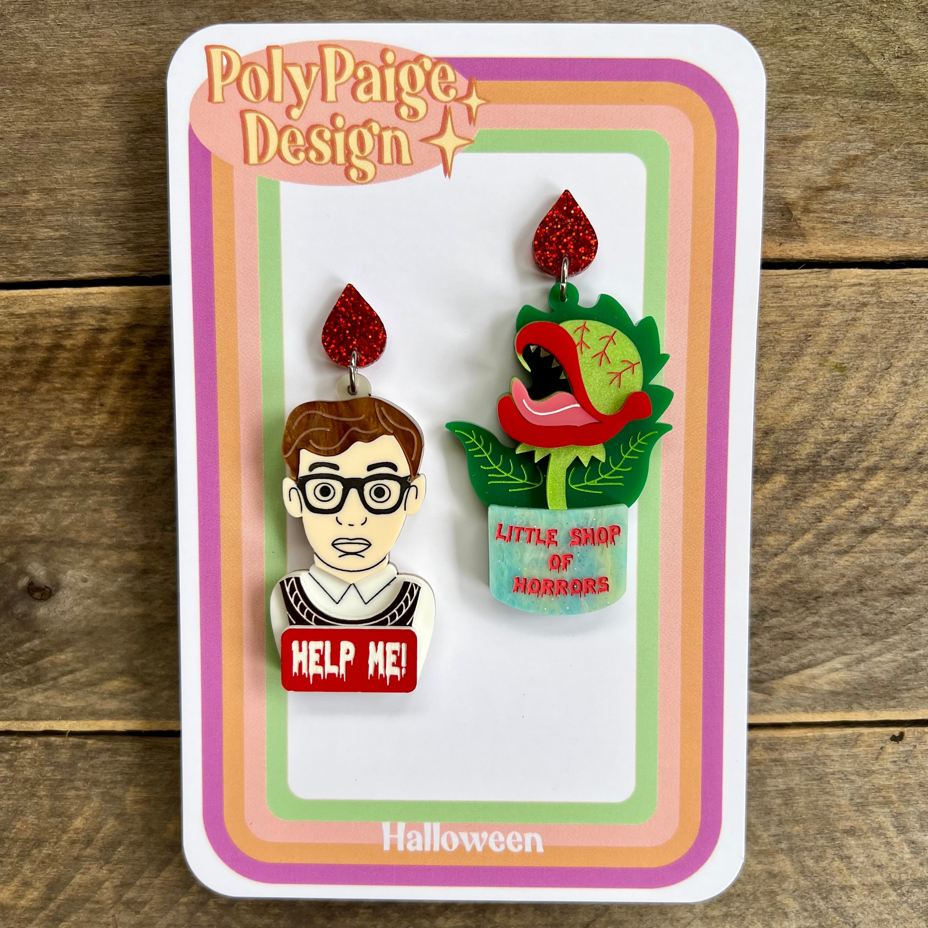Lil Shop of Horrors Earrings