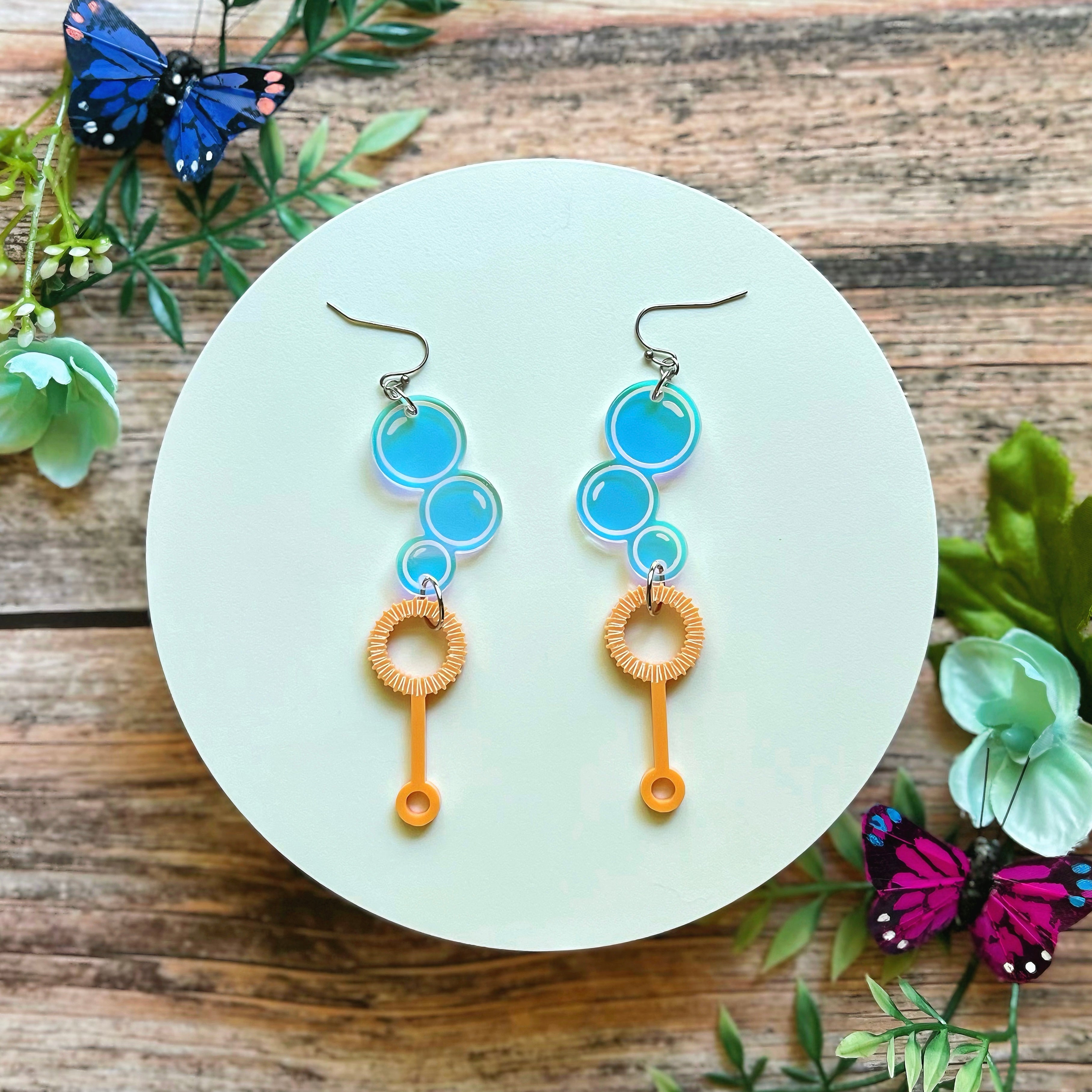 Bubble Wand Earrings