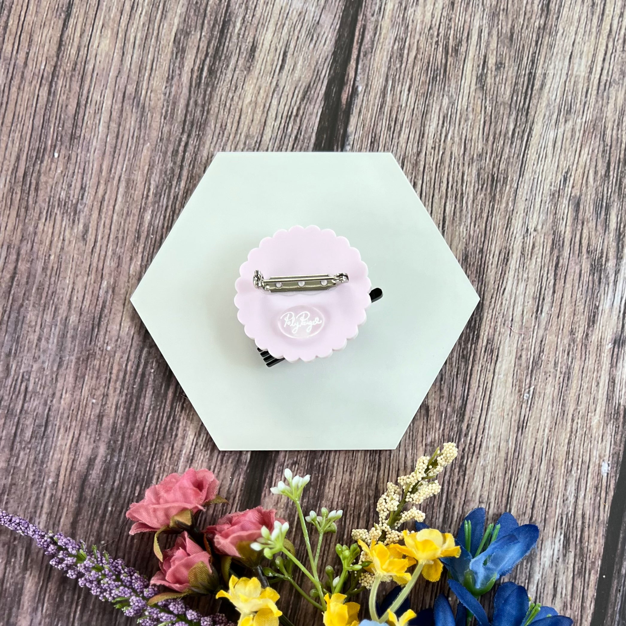 Very Berry Waffle Brooch