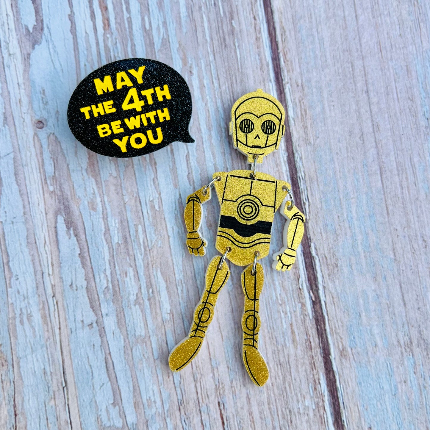 Word Bubble Brooch