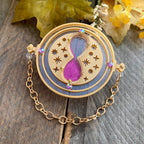 Inktober Brooch Treasure Pull