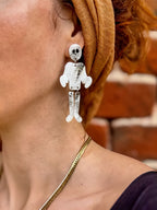 Mummy Dangle Earrings (Interactive)