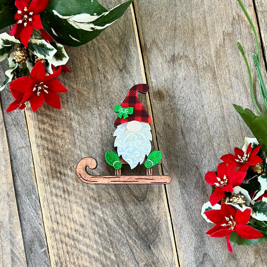 Gnome Brooch