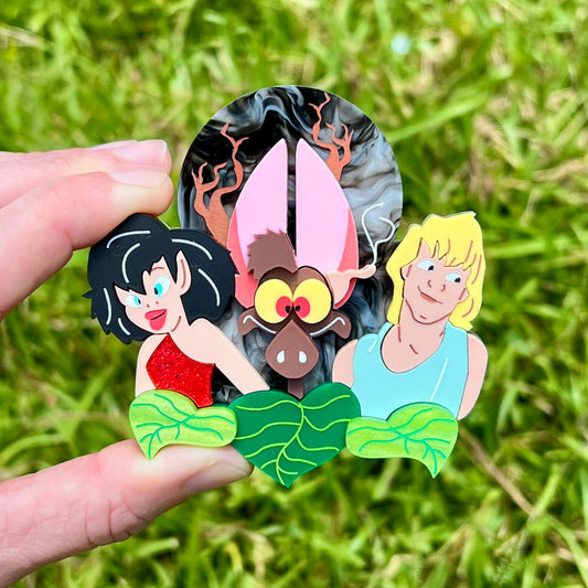 Rainforest Brooch