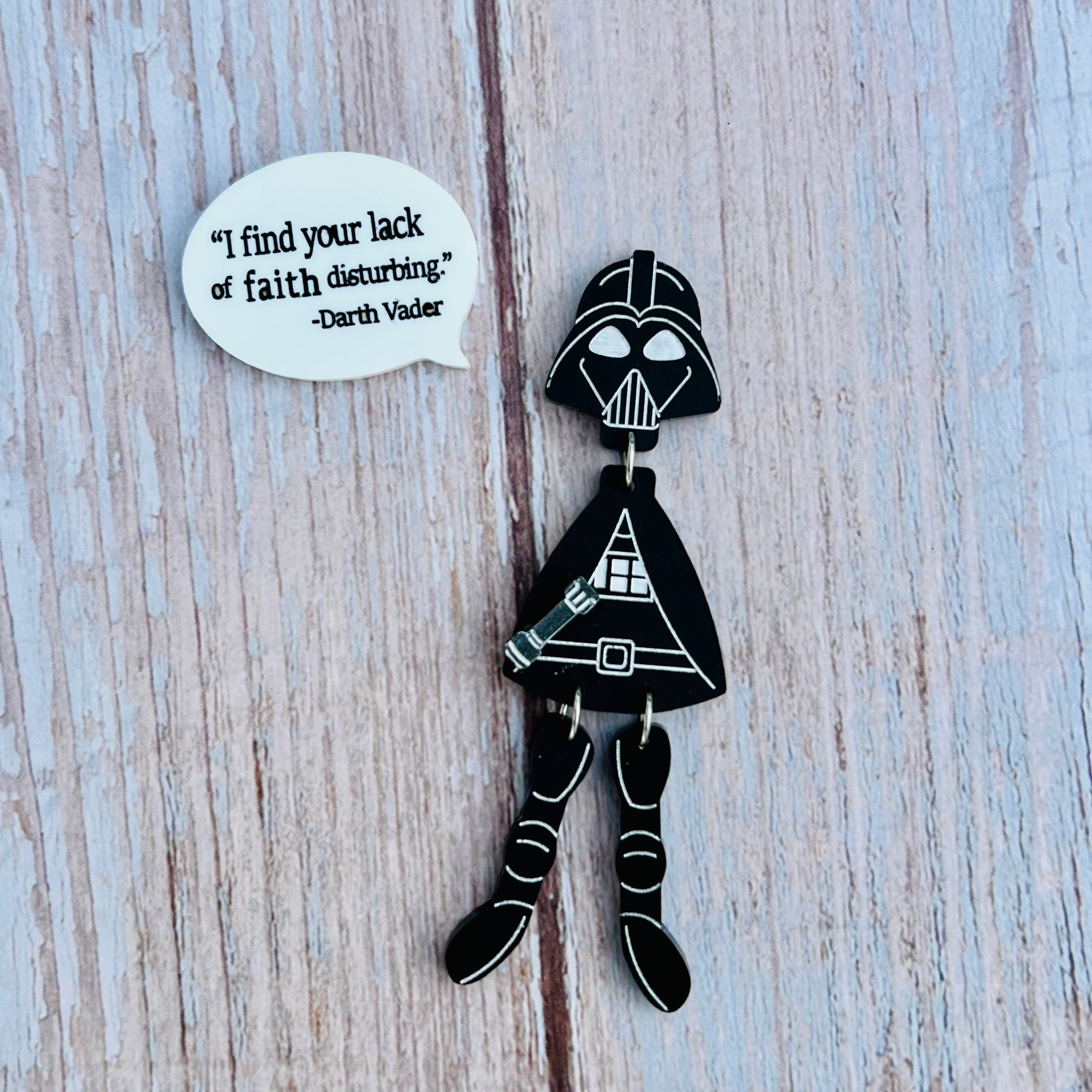 Word Bubble Brooch