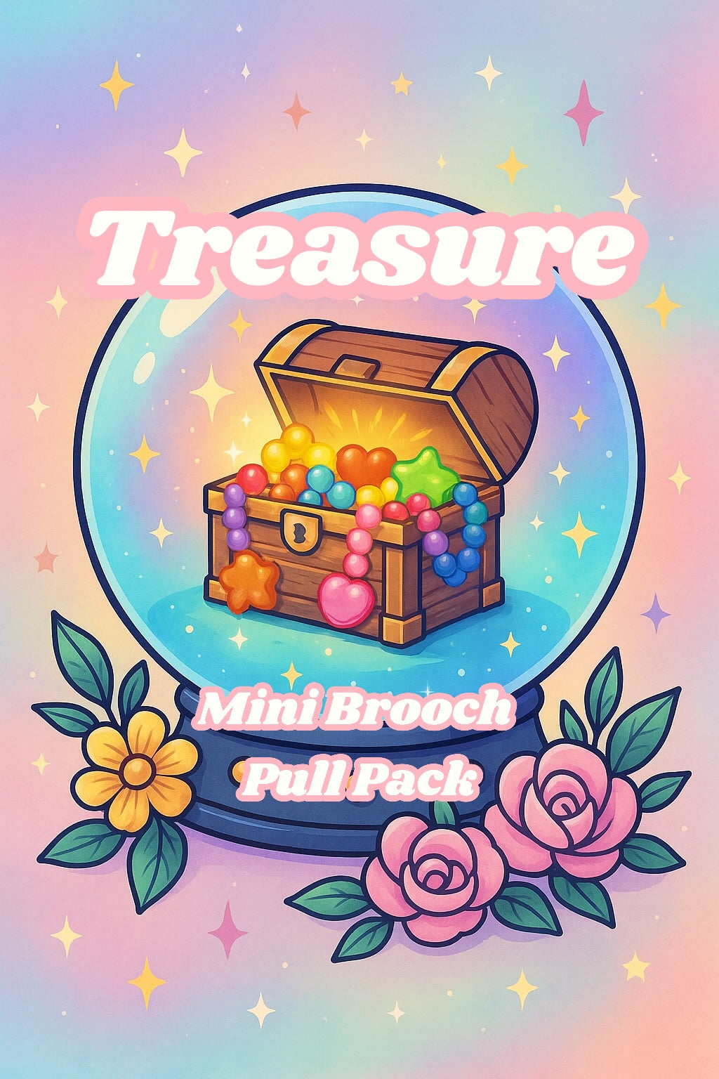 Mini Brooch Treasure Pull Pack