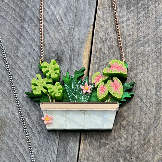Planter Box Necklace