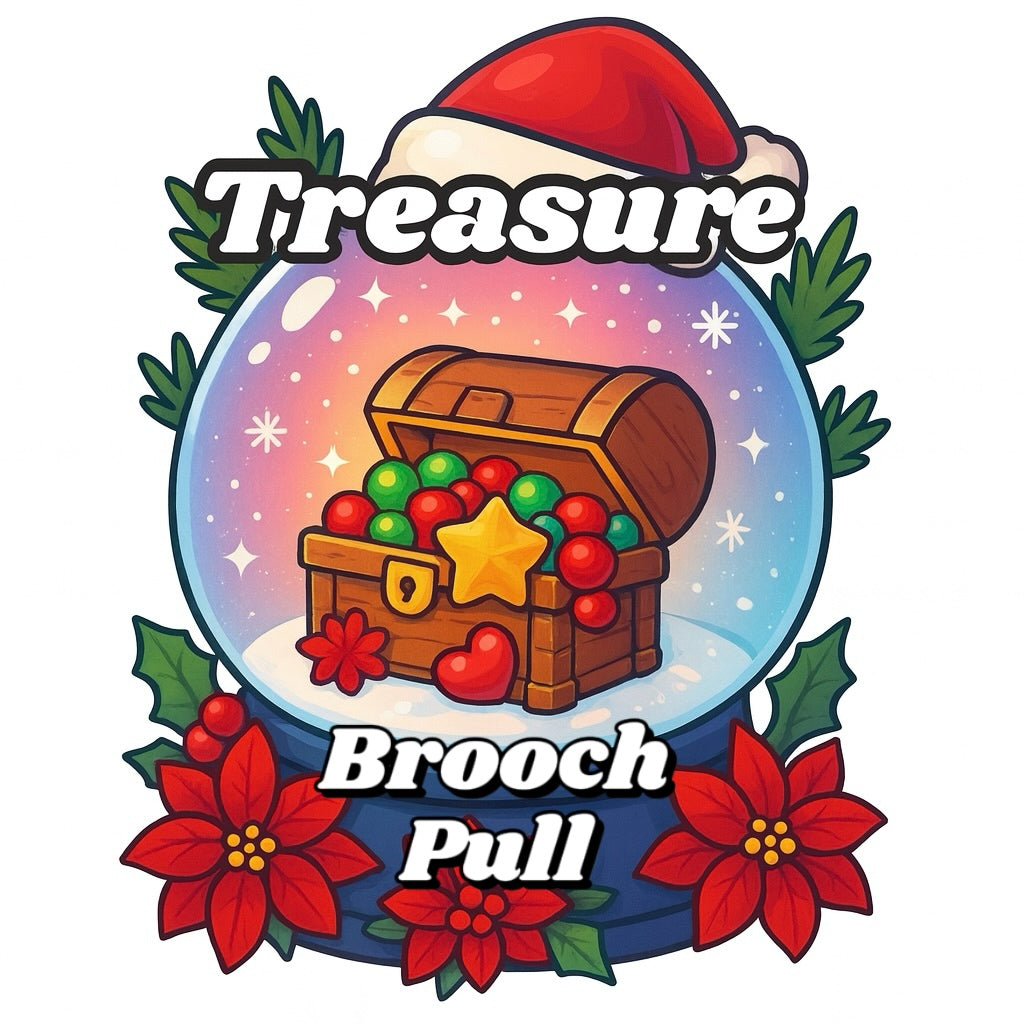 Holiday Brooch Treasure Pull
