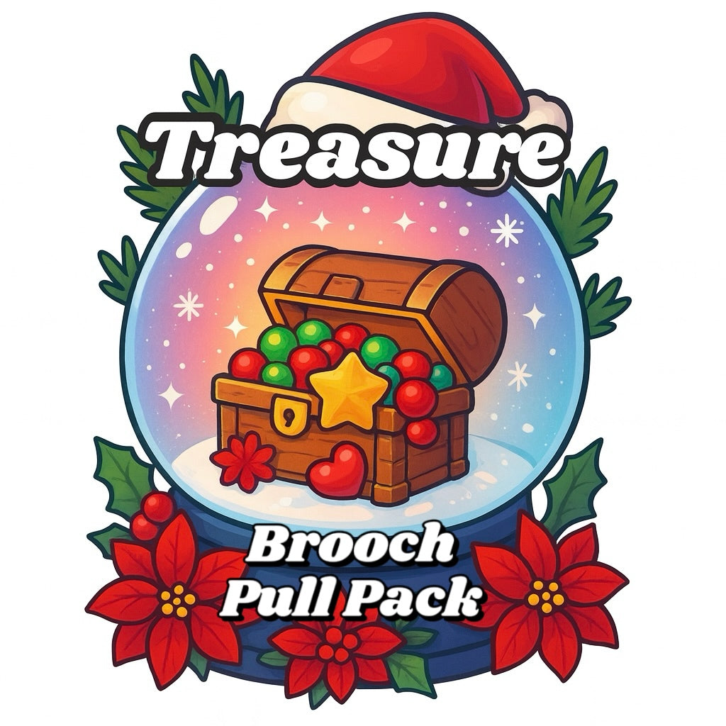 Holiday Brooch Treasure Pull Pack