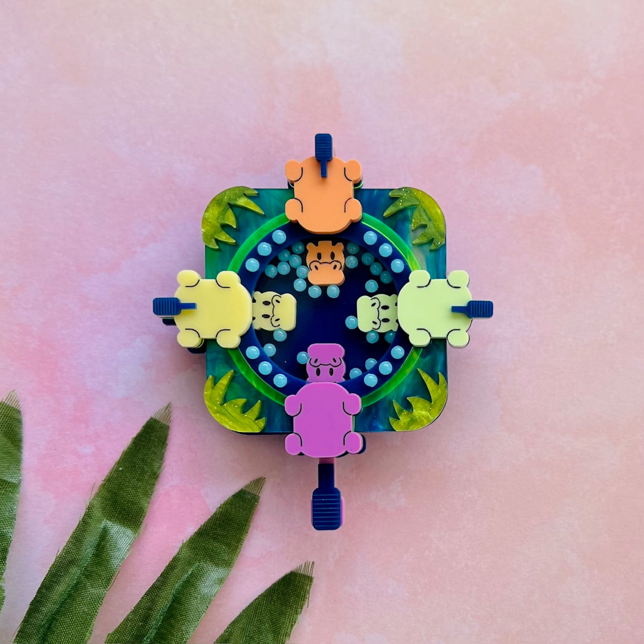 Hippo Game Brooch (Interactive!)